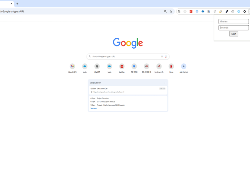 Simple Timer (By Sandy): A Chrome Extension That Talks to&nbsp;You